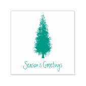 ウッドランド・ツリーズ・クリスマス セルフインキングスタンプ (デザイン)