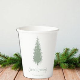 ウッドランド・ツリーズ・クリスマス 紙コップ