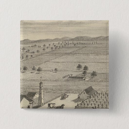 ウッドランド·バーンズ 缶バッジ (正面)