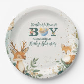 ウッドランド・ヒューストン我々はボーイアウター・スペースを持っている ペーパープレート (正面)