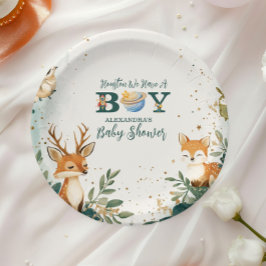 ウッドランド・ヒューストン我々はボーイアウター・スペースを持っている ペーパープレート