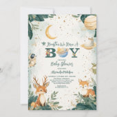 ウッドランド・ヒューストン我々はボーイアウター・スペースを持っている 招待状 (正面)