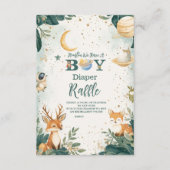 ウッドランド・ヒューストン我々は少年おむつラッフルを持っている エンクロージャーカード (正面)