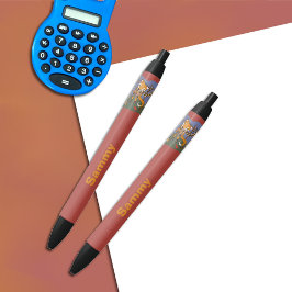 ウッドランド・フォックス・キッドペン 黒ボールペン