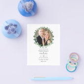 ウッドランド・フォレストグリーン結婚リーの写真 チラシ (シングル)