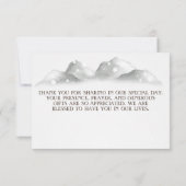 ウッドランド、フォレストストリングライト、サンキューカード サンキューカード (裏面)