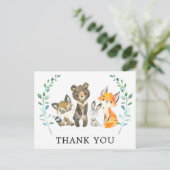 ウッドランド・フォレスト・アニマルズ ポストカード (スタンド正面)