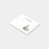 ウッドランド·フォレスト·キャビン·ウィズ·ウィズ·ウィズ·ウィズ·ウィズ·シパーソナライズされたア ポストイット (アングル)