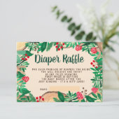 ウッドランド・フォレスト・グリーン・ウッド・おむつシャワーズ エンクロージャーカード (スタンド正面)