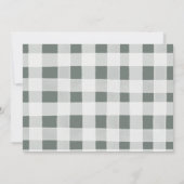 ウッドランド・フォレスト・ナイト・ベビーシャワーへの招待 (裏面)