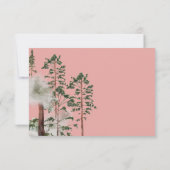 ウッドランド・フォレスト・ブックス・フォー・ベビーシャワー 招待状 (裏面)