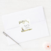 ウッドランド・フォレスト・ベビーシャワーありがとう スクエアシール (封筒)