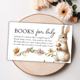 ウッドランド フォレスト 動物の本 ベビーシャワーのギフトに エンクロージャーカード