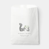 ウッドランド・フレンズ赤ちゃんシャワー フェイバーバッグ (正面)