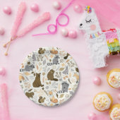 ウッドランド·フレンズ ペーパープレート (パーティー)