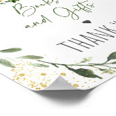 ウッドランド・ブックス&ギフトベビーシャワーのサイン ポスター (角)