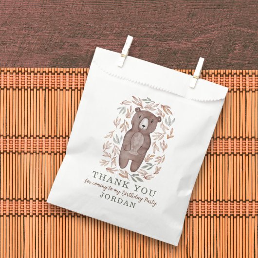 ウッドランド・ベア・アンド・リーフありがとうございました フェイバーバッグ