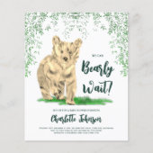 ウッドランド・ベア・キューブを待つことができる (正面)