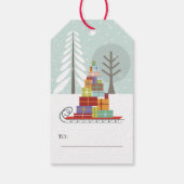 ウッドランド・ベア・クリスマス ギフトタグ (裏面)