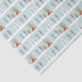 ウッドランド・ベア・クリスマス 薄葉紙 (詳細)