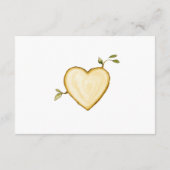 ウッドランド・ベイビー・シャワーがブックカードを持ってくる エンクロージャーカード (裏面)