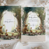 ウッドランド・ベイビー・シャワーで冒険を始める