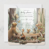 ウッドランド・ベイビー・シャワーで冒険を始める (正面)