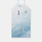 ウッドランド・ベビーアニマルズクリスマス ギフトタグ (裏面)