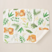 ウッドランド ベビー ブランケット (正面(横))