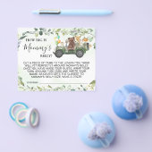 ウッドランド ママのお腹の大きさ シャワーゲーム カード (シングル)