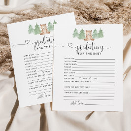 ウッドランド・リトル・ベアのベビー予測