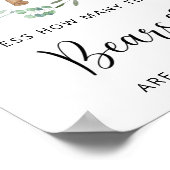 ウッドランド・リトル・ベアは、テディが何頭ポアを負っているか推測する ポスター (角)