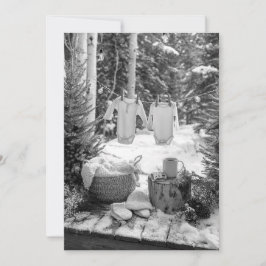 ウッドランド ワイムシー スプリンクル | ラスティック テーマ 招待状