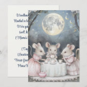 ウッドランド ワイムジー スプリンクル | フォレスト フレンズ 招待状 (正面/裏面)