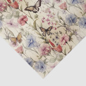 ウッドランド・ワイルドフラワーと蝶の切り離し 薄葉紙 (詳細)