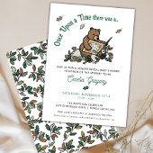 ウッドランド ワンス アポン ア タイム 性別発表シャワー 招待状