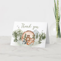 ウッドランド、冒険から赤ちゃんシャワーを浴びる