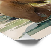 ウッドランド、冒険から赤ちゃんシャワーを浴びる ポスター (コーナー)