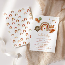 ウッドランドBOHOベビーシャワー