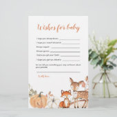 ウッドランドOhボーイカボチャのシャワーベビー (スタンド正面)