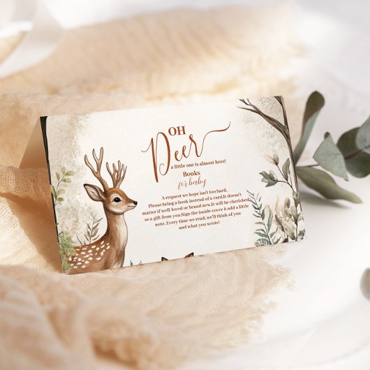 ウッドランドOh鹿テーマブックスベビー エンクロージャーカード