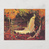 ウッドラン素晴らしドの絵画滝 ポストカード (正面)