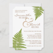 ウッドラン結婚ドシダリハーサルディナー招待状 招待状 (正面)