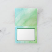 ウッドラ予測できなンド写真折り畳みホリデーカード シーズンカード (内部)