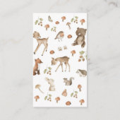 ウッドラ疑問に思ンドおむつラッフルチケット エンクロージャーカード (裏面)