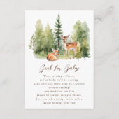 ウッドラ疑問に思ンドディアブックベビー エンクロージャーカード (正面)