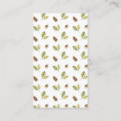 ウッドラ疑問に思ンド鹿おむつラッフルチケット エンクロージャーカード (裏面)