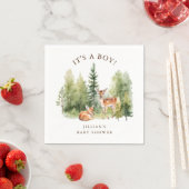 ウッドラ疑問に思ンド鹿 スタンダードカクテルナプキン (インサイチュ)