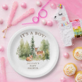 ウッドラ疑問に思ンド鹿 ペーパープレート (パーティー)