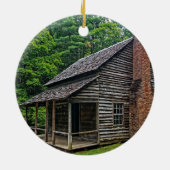 ウッドラ素朴イツスターズニューホームフォトオーナメント セラミックオーナメント (裏面)